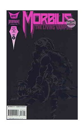 Morbius: The Living Vampire 16 published by Marvel with cover art by Isaac Cordova