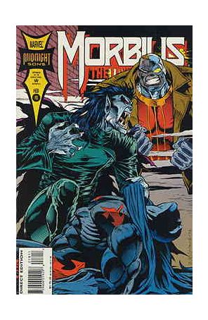 Morbius: The Living Vampire 18 published by Marvel with cover art by Shawn McManus
