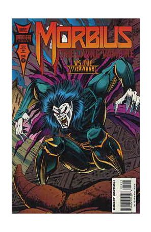 Morbius: The Living Vampire 19 published by Marvel with cover art by Nick J. Napolitano