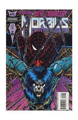 Morbius: The Living Vampire 22 published by Marvel with cover art by Nick J. Napolitano