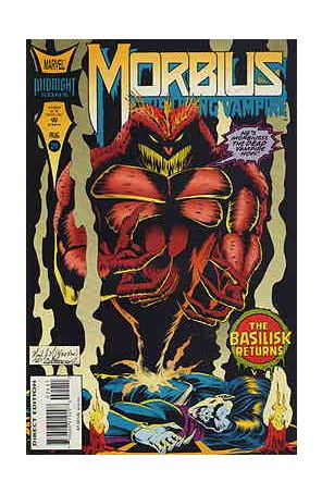 Morbius: The Living Vampire 24 published by Marvel with cover art by Nick J. Napolitano