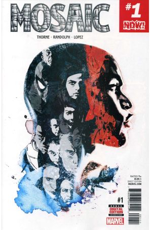 Mosaic (Marvel) 1 published by Marvel with cover art by Stuart Immonen