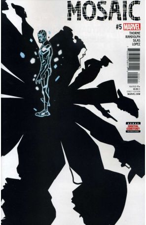 Mosaic (Marvel) 5 published by Marvel with cover art by Keron Grant