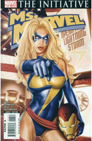 Ms. Marvel (2nd Series) 13 published by Marvel with cover art by Greg Horn