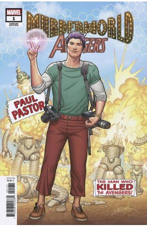 Murderworld: Avengers 1B published by Marvel with cover art by Salvador Larroca