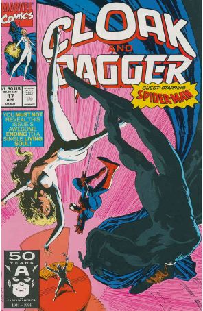 The Mutant Misadventures of Cloak And Dagger 17 published by Marvel with cover art by Steve Geiger