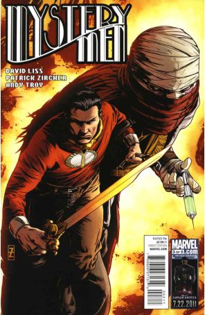 Mystery Men 3 published by Marvel with cover art by Patrick Zircher