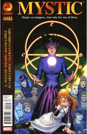 Mystic (3rd Series) 2 published by Marvel with cover art by Amanda Conner