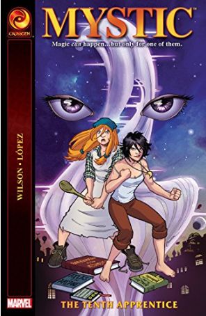 Mystic (3rd Series) TPB 1 published by Marvel with cover art by Amanda Conner