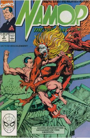 Namor, The Sub-Mariner 2 published by Marvel with cover art by John Byrne