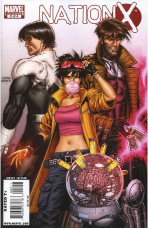 Nation X 2 published by Marvel with cover art by Dustin Weaver
