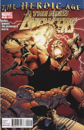 New Avengers (2nd Series) 2 published by Marvel with cover art by Stuart Immonen