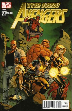 New Avengers (2nd Series) 7 published by Marvel with cover art by Stuart Immonen