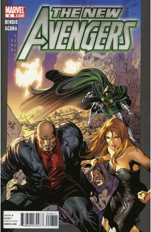 New Avengers (2nd Series) 8 published by Marvel with cover art by Mike Deodato Jr.