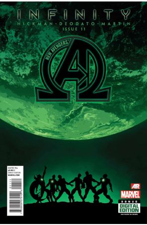 New Avengers (3rd Series) 11 published by Marvel with cover art by Mike Deodato Jr.