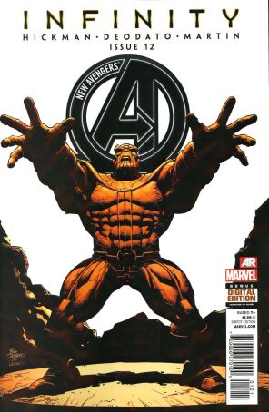 New Avengers (3rd Series) 12 published by Marvel with cover art by Mike Deodato Jr.