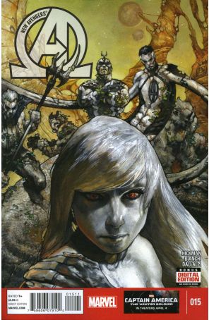 New Avengers (3rd Series) 15 published by Marvel with cover art by Simone Bianchi