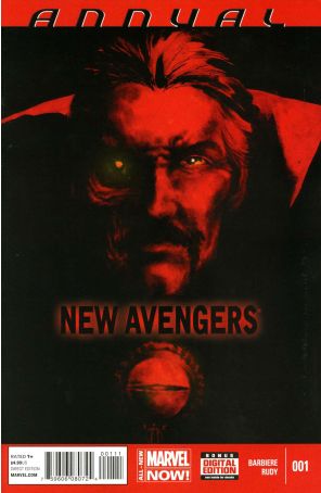 New Avengers (3rd Series) Annual 1 published by Marvel with cover art by Marco Rudy