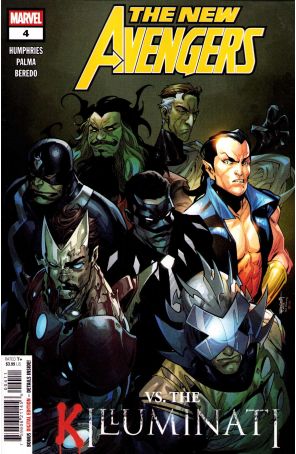 New Avengers (5th Series) 4 published by Marvel with cover art by Stephen Segovia