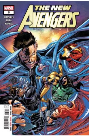 New Avengers (5th Series) 5 published by Marvel with cover art by Stephen Segovia