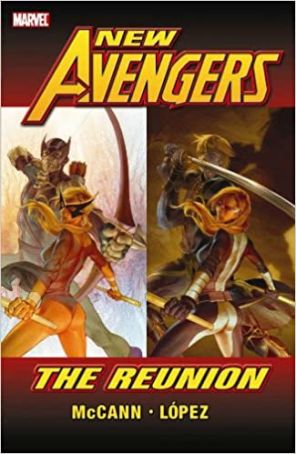 New Avengers: The Reunion TPB 1 published by Marvel with cover art by Jo Chen