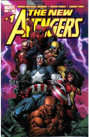 New Avengers 1D published by Marvel with cover art by David Finch