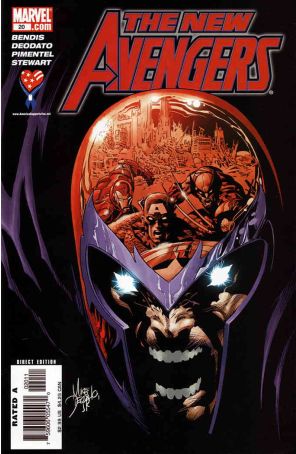 New Avengers 20 published by Marvel with cover art by Mike Deodato Jr.
