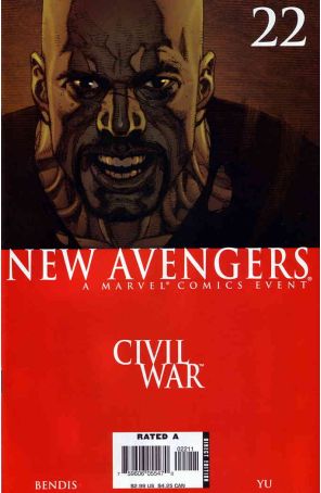New Avengers 22 published by Marvel with cover art by Leinil Francis Yu