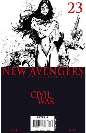 New Avengers 23A published by Marvel with cover art by Olivier Coipel