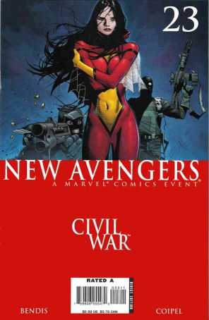 New Avengers 23 published by Marvel with cover art by Olivier Coipel