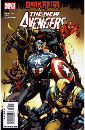 New Avengers 48 published by Marvel with cover art by Billy Tan