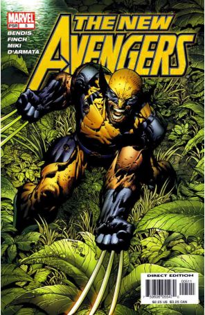 New Avengers 5 published by Marvel with cover art by David Finch
