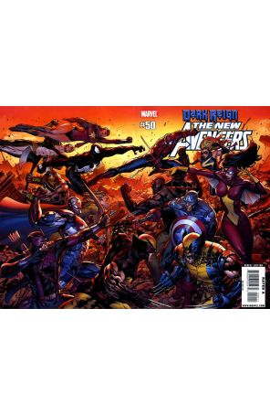 New Avengers 50 published by Marvel with cover art by Billy Tan