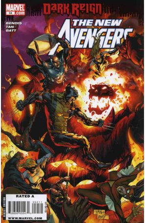 New Avengers 54 published by Marvel with cover art by Billy Tan