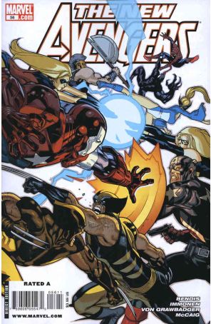 New Avengers 56 published by Marvel with cover art by Stuart Immonen