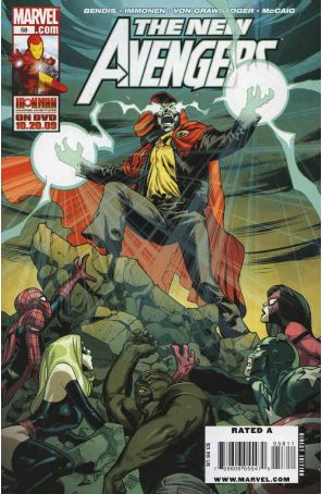 New Avengers 58 published by Marvel with cover art by Stuart Immonen