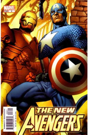 New Avengers 6A published by Marvel with cover art by Bryan Hitch