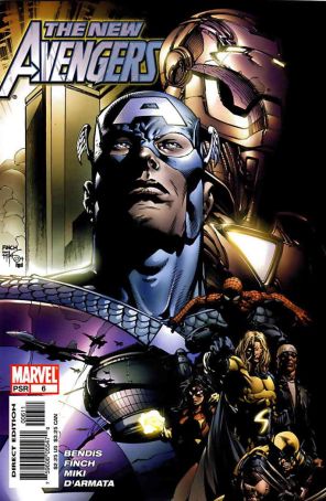 New Avengers 6 published by Marvel with cover art by David Finch