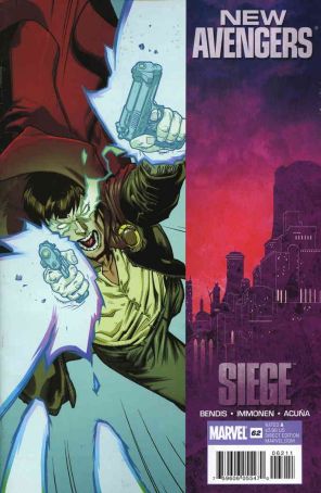 New Avengers 62 published by Marvel with cover art by Stuart Immonen