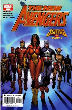 New Avengers 7 published by Marvel with cover art by David Finch