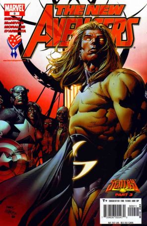 New Avengers 9 published by Marvel with cover art by David Finch