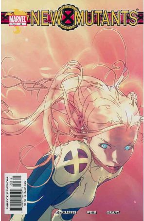 New Mutants (2nd Series) 3 published by Marvel with cover art by Joshua Middleton