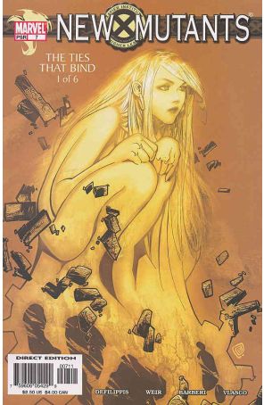 New Mutants (2nd Series) 7 published by Marvel with cover art by Chris Bachalo