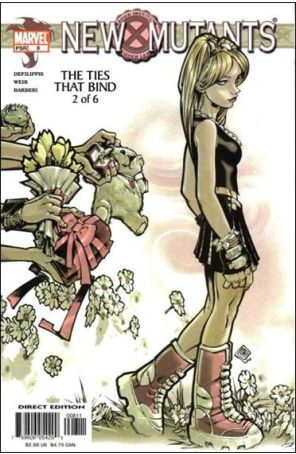 New Mutants (2nd Series) 8 published by Marvel with cover art by Chris Bachalo