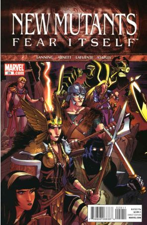 New Mutants (3rd Series) 29 published by Marvel with cover art by David Lafuente