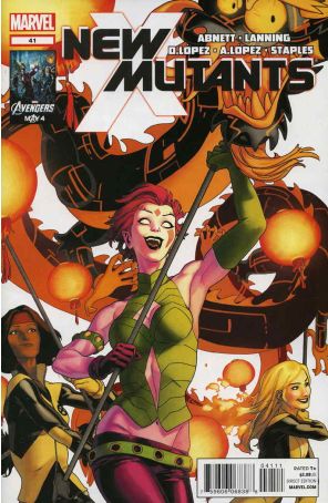 New Mutants (3rd Series) 41 published by Marvel with cover art by Kris Anka