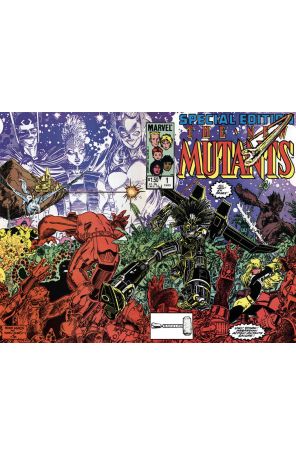 The New Mutants Special 1 published by Marvel with cover art by Arthur Adams