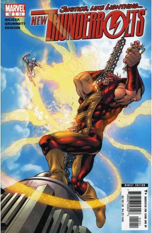 New Thunderbolts 12 published by Marvel with cover art by Tom Grummett