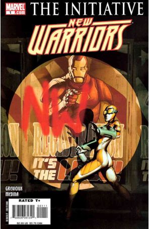 New Warriors (4th Series) 1 published by Marvel with cover art by Nic Klein