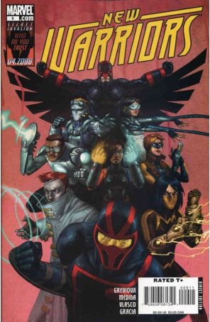 New Warriors (4th Series) 9 published by Marvel with cover art by Nic Klein